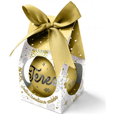 Nekupto Vánoční koule se jménem Tereza svítící skleněná 5,8 cm – Zboží Dáma