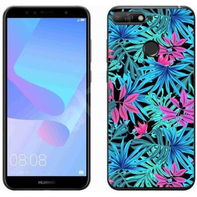 Pouzdro mmCase Gelové Huawei Y6 Prime (2018) - květiny 3 – Zboží Mobilmania