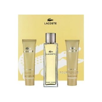 Lacoste Pour Femme EDP 50 ml + tělový krém 50 ml + sprchový gél 50 ml dárková sada