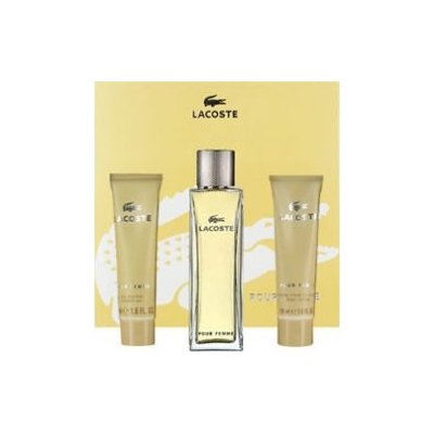 Lacoste Pour Femme EDP 50 ml + tělový krém 50 ml + sprchový gél 50 ml dárková sada – Sleviste.cz