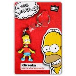 Přívěsek na klíče The Simpsons Bart červené triko