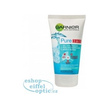 Garnier Pure 3v1 gel peeling a maska 150 ml