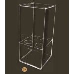 Zásobník na kornouty plexi (4 otvory) 4x7cm – Zboží Dáma