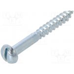 BOSSARD 1069500 Vrut; do dřeva; 3,5x30; Hlava: kulatá; plochá; 0,8mm; ocel; zinek – Hledejceny.cz