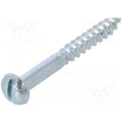 BOSSARD 1069500 Vrut; do dřeva; 3,5x30; Hlava: kulatá; plochá; 0,8mm; ocel; zinek – Hledejceny.cz