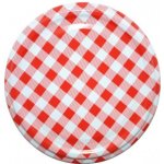 Víčko Twist 82 červené káro – Hledejceny.cz