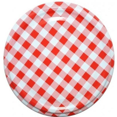 Víčko Twist 82 červené káro – Hledejceny.cz