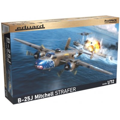 Eduard model 7012 B-25J Mitchell STRAFER 1:72