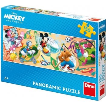 DINO Panoramatické Mickey a přátelé 150 dílků