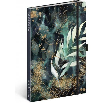 Notes Eukalyptus, linkovaný, 13 × 21 cm – Zboží Živě