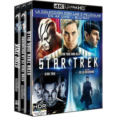 Star Trek kolekce 3 filmy 4K UHD BD – Hledejceny.cz