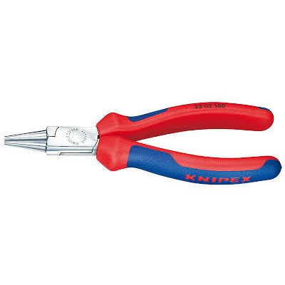 KNIPEX Kleště s kruhovými čelistmi chromované s multi-komponentními rukojeťmi 160 mm 22 05 160 – Zbozi.Blesk.cz