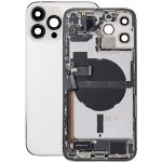 Kryt Apple iPhone 13 Pro Max zadní Housing s Malými Díly stříbrný – Zboží Živě