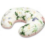 Sensillo Kojící polštář ve tvaru U velvet magnolie – Zboží Dáma