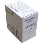 Datacom 1175 UTP, Cat.6 PVC, 305m, šedý – Zboží Mobilmania