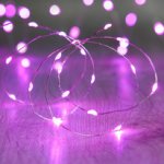 DecoLED LED světelný řetěz na baterie růžový 20 diod 2,3 m – Hledejceny.cz