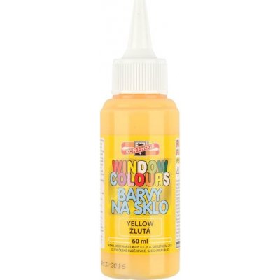 Koh-i-noor Slupovací barva na sklo 9742001 žlutá 60ml – Zboží Dáma