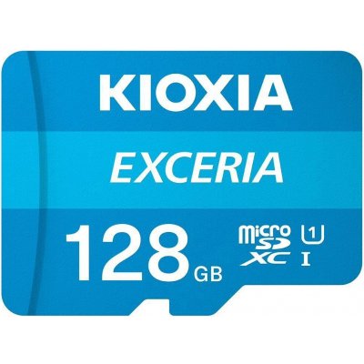 KIOXIA EXCERIA microSDXC UHS-I U1 128 GB LMEX1L128GG2 – Zbozi.Blesk.cz