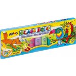 Amos Glass Deco Sada barviček na sklo 9 barev 22 ml + 1 černá kontura 40 ml + šablony fólie – Hledejceny.cz