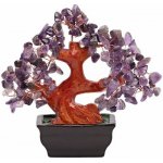 Nefertitis Bonsai z ametystu - dekorace domů a kanceláře NF43060 - cca 15 x 17 cm – Hledejceny.cz