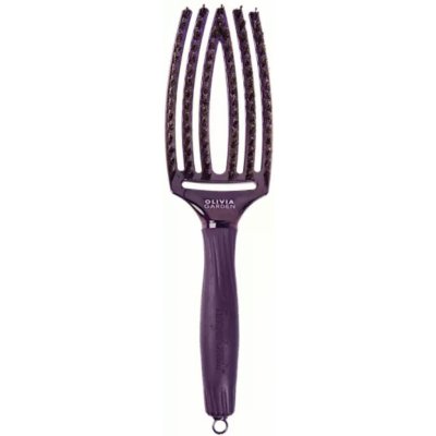 Olivia Garden kartáč na vlasy Fingerbrush Combo Midnight Desert Violet Amethyst velikost M – Zboží Dáma