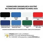 U PEPÁNKA s.r.o. BARVY NA TRAKTORY AVIA Originální odstín TMAVĚ MODRÁ pro nové modely 2-K Polyuretan, SET s tužidlem Velikost: 12,5kg SET s tužidlem | Zboží Auto