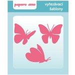 Papero amo ♥ vyřezávací šablony MOTÝLCI – Hledejceny.cz
