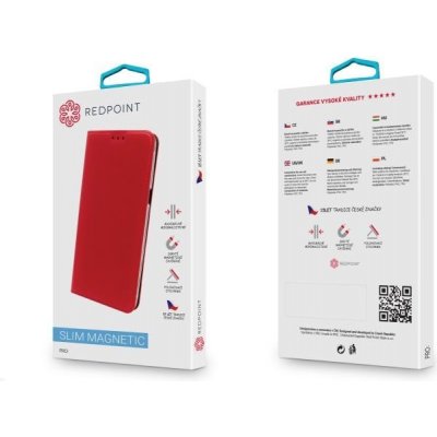 Pouzdro RedPoint Book Slim Nokia 3 červené – Zbozi.Blesk.cz