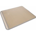 Flamingo Matz Podložka před toaletu béžová 60 x 70 cm – Zboží Mobilmania