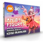 AK Interactive Keigo Murakami Personal Mixes: Anime Figures Paint Set 18 barev – Zboží Živě