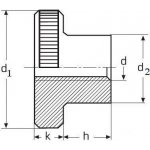 matice M8 ZINEK /4/ rýhovaná DIN 466 – Hledejceny.cz