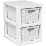 Branq Košík Rattan 19 l antická bílá – Zboží Dáma