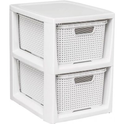 Branq Košík Rattan 19 l antická bílá – Zboží Dáma