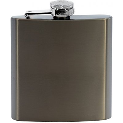 MEEX Ocelová kapesní lahev placatka hnědá 97125 175 ml – Zboží Dáma