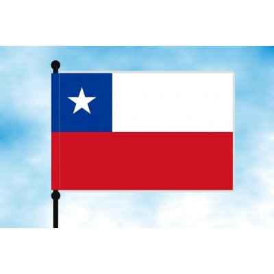 LIBEA, s.r.o. Chile stolní vlaječka Uchycení: Dutinka (pro nasunutí) – Hledejceny.cz