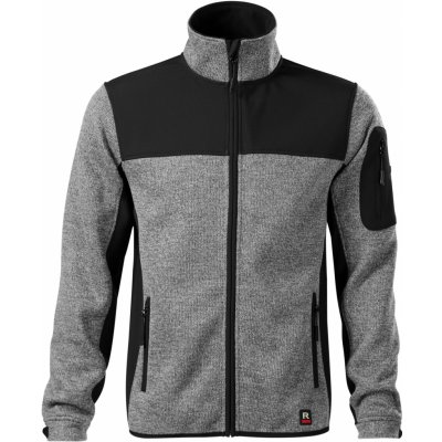 Casual softhellová bunda pánská knit gray – Zboží Mobilmania