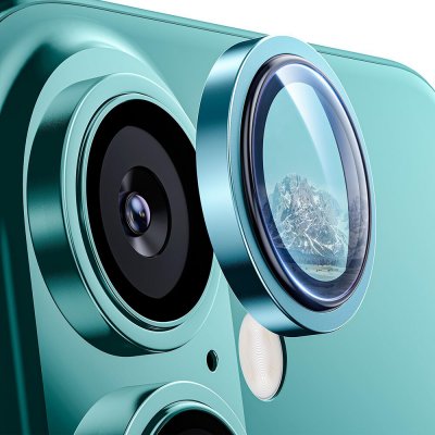 Lito S+ ochranné sklo na fotoaparát iPhone 16 iPhone 16 Plus zelené 151786 – Zboží Živě