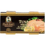 Kaiser Franz Josef Exclusive Tuňák steak ve slunečnicovém oleji s příchutí citronu 2 x 80 g – Zboží Dáma