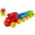 Teddies Vlak + 2 vagóny plast 60cm v síťce – Zboží Dáma
