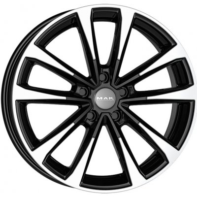 MAK Main 8x19 5x112 ET43 black mirror | Zboží Auto