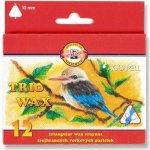 KOH-I-NOOR Voskovky trojúhelníkové 10mm "Aquarell" 12ks – Hledejceny.cz