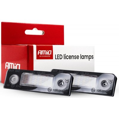 Amio LED osvětlení SPZ Škoda Roomster 2006 - 2015 CANBUS, 18LED | Zboží Auto