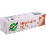 MAGNESIUM/VITAMIN C PHARMAVIT 250MG/150MG TBL EFF 20 – Hledejceny.cz