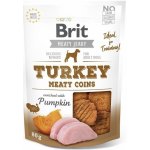 Brit Jerky Turkey Meaty Coins 80 g – Zboží Dáma