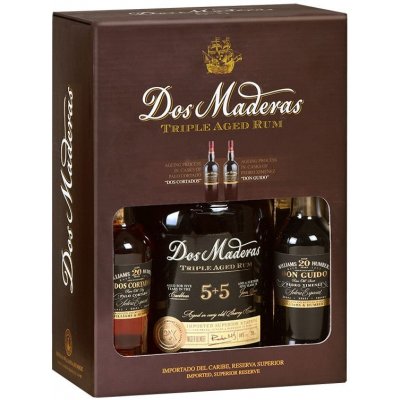 Dos Maderas PX 5+5 Tasting 40% 0,7 l (set) – Hledejceny.cz