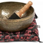 BODHI Tibetská zpívající mísa 5 BUDDHAS 2600 g Ø 28 cm – Zboží Dáma