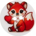 Knoflíky Žirovnice Knoflík 1,5 cm lištička 41719B sada 6 ks – Zboží Dáma