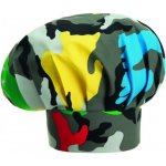 EGOchef Kuchařská čepice vysoká barevný maskáč E-7000149A – Sleviste.cz