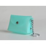 Klíčenka BRIGHT Pouzdro třpytivý lesk světle tyrkysové ledové – Zboží Dáma