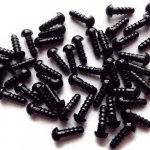 Bezpečnostní oči 6mm černé (1pár) – Zboží Dáma